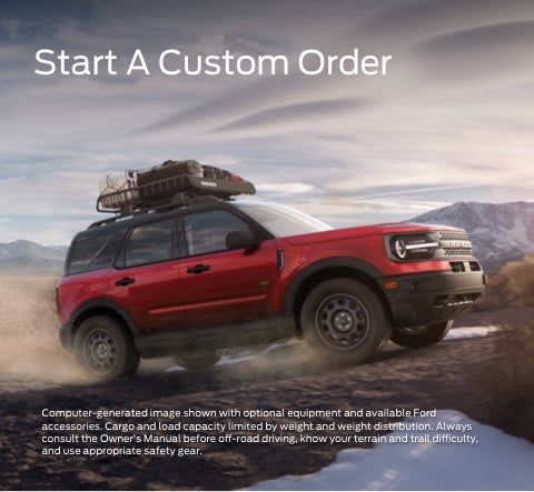 Start a custom order | Burlington Ford in Burlington CO